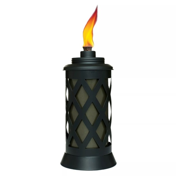 Tiki Brand 9" Urban Metal Table Torch Set of 3 - Picture 1 of 4